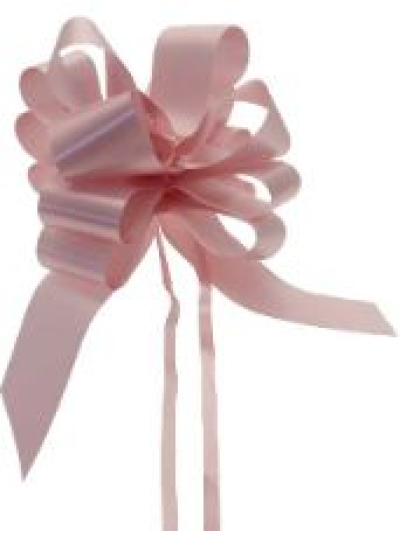 50MM BABY PINK PULL BOW PK20