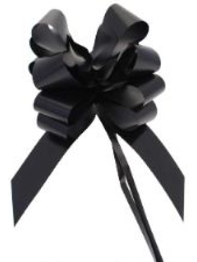 APAC 50MM BLACK PULL BOW PK20