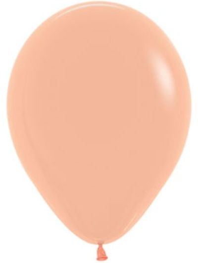 SEMPERTEX 12IN ROUND FASHION PEACH BLUSH BALLOONS PK50