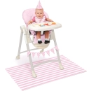 UNIQUE PINK BIRTHDAY HIGH CHAIR KIT