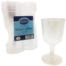 ESSENTIAL 170 ML PLASTIC WINE GLASSES PK8