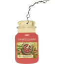YANKEE CANDLE 2D CAR JAR RED RASPBERRY AIR FRESHENER