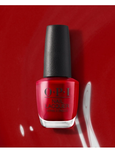 OPI NAIL LACQUER- RED HOT RIO