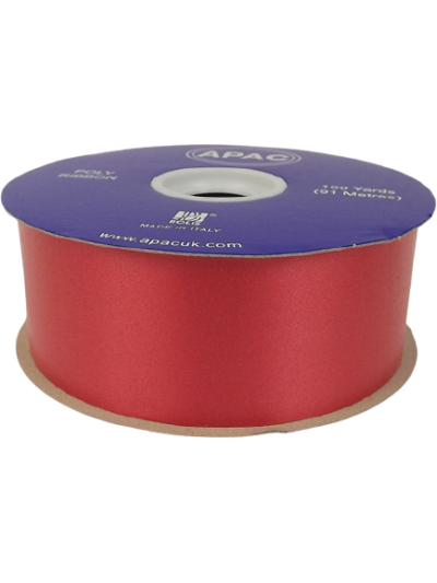 APAC 2" X 100 YDS RED RIBBON