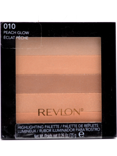 REVLON HIGHLIGHTING PALETTE PEACH GLOW 010