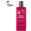 FRUIT WORKS RHUBARB & POMEGRANATE SHOWER GEL 500ML