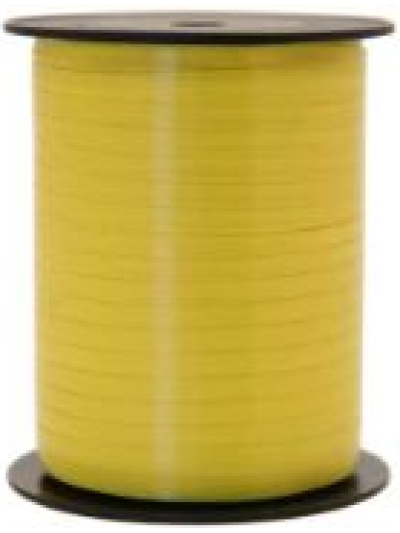 APAC 5MMX500M DAFFODIL CURLING RIBBON