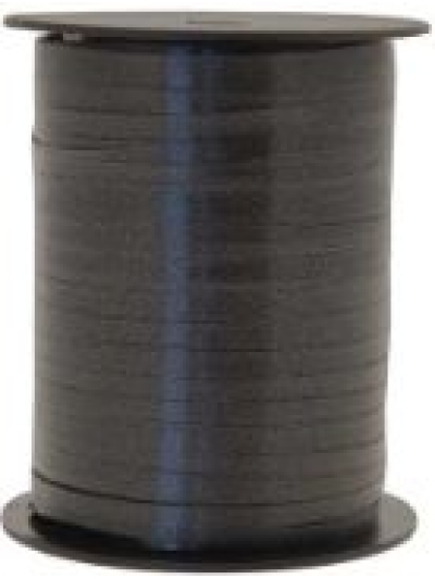 APAC 5MMX500M BLACK CURLING RIBBON