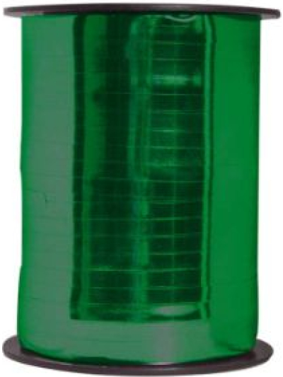 APAC 5MMX250M GREEN METALLIC CURLING RIBBON