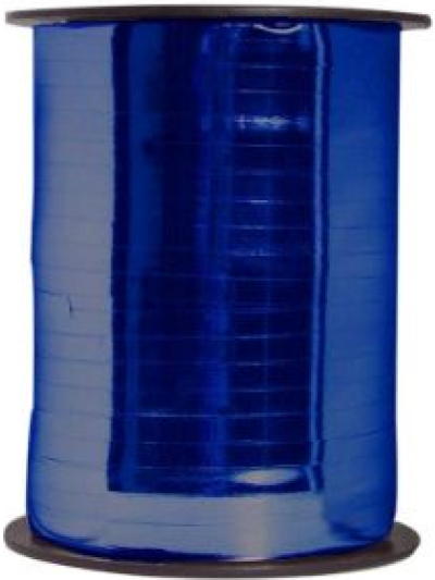 APAC 5MMX250M BLUE METALLIC CURLING RIBBON