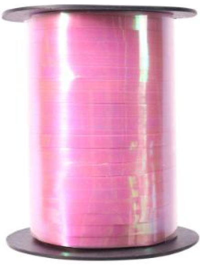 APAC 5MMX250M IRIDESCENT PINK CURLING RIBBON