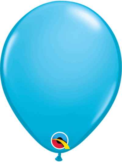 QUALATEX 11IN ROUND ROBIN'S EGG BLUE BALLOONS PK100
