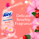 ASEVI FABRIC SOFTENER ROSEHIP MAXIMUM SOFTNESS CONCENTRATED