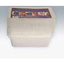 750CC RECT CONT + LIDS X 10