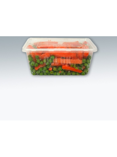 1000CC RECT CONT + LIDS X 25