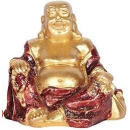 SIFCON 4X4IN LUCKY BUDDHA (Red and Gold)