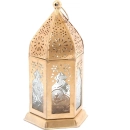 KASBAH IRON LANTERN 16X8CM