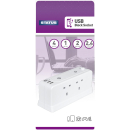 4 WAY EXTENSION SOCKET WITH 2 USB SOCKET PORT