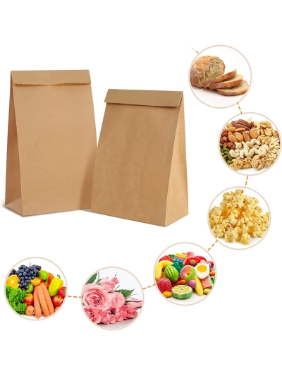 PAPER SANDWICH & SNACKS BAGS PK25