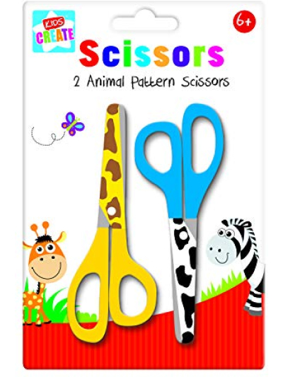 ACT. 2 ANIMAL PRINTED SCISSORS