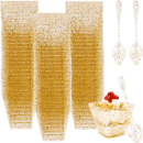 MINI APPETIZERS SHIMMER SQ 2.6OZ PK25