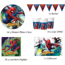 SPIDERMAN THEME PARTY ITEMS