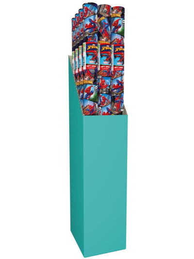 MARVEL SPIDERMAN 2M X 69CM ROLL WRAP