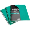 SILVINE LUXPAD SPIRAL NOTEBOOK PACK OF 6