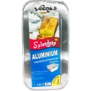 320X168X78MM FOIL LOAF TINS WITH LID PK5