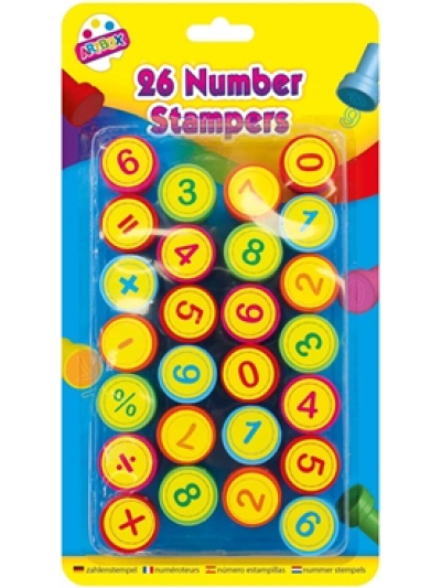 26 NUMBER STAMPERS