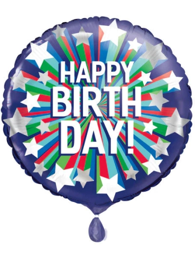 UNIQUE 18" SHOOTING  STAR BALLOON