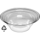EXQUZIT CLEAR PLASTIC ICE CREAM BOWLS 30