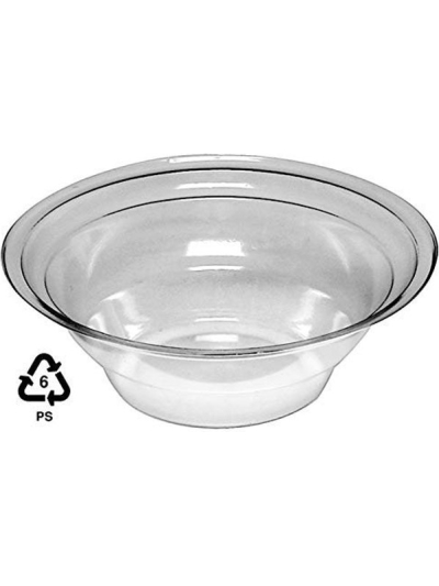 EXQUZIT CLEAR PLASTIC ICE CREAM BOWLS 30