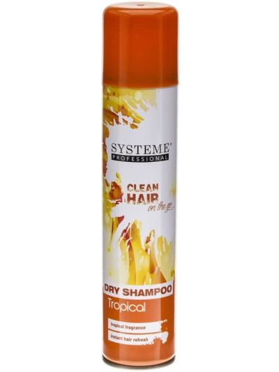 SYSTEME DRY SHAMPOO TROPICAL 200ML