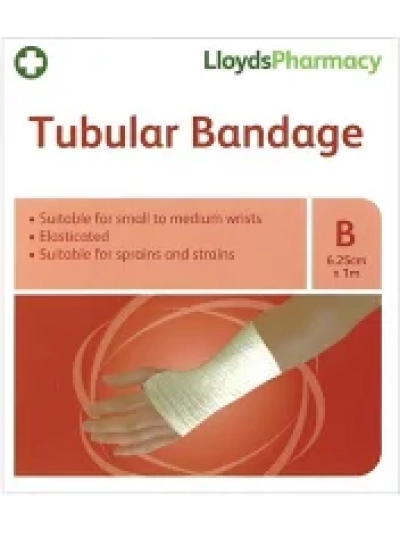 LLP TUBULAR BANDAGE B 6.25CM X 1M