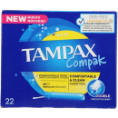 TAMPAX COMPAK REG 22'S