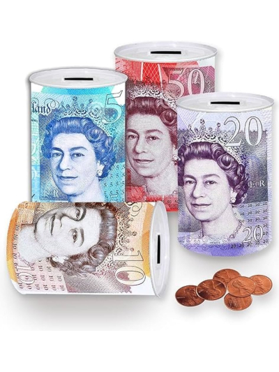 MONEY TINS (STERLING MONEY)