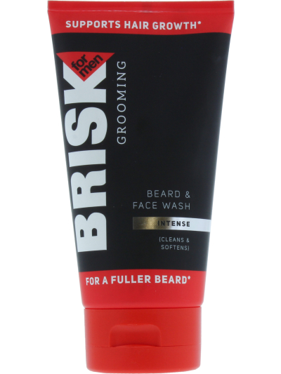BRISKN 150ML BEARD & FACE WASH INTENSE