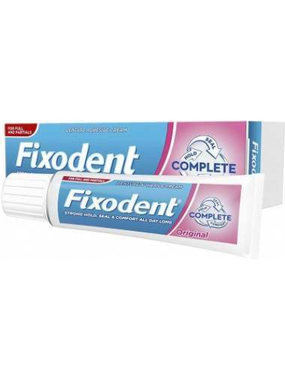 FIXODENT ORIGINAL ADHESIVE CREAM FOR FULL & PARTIAL DENTURES, 47G