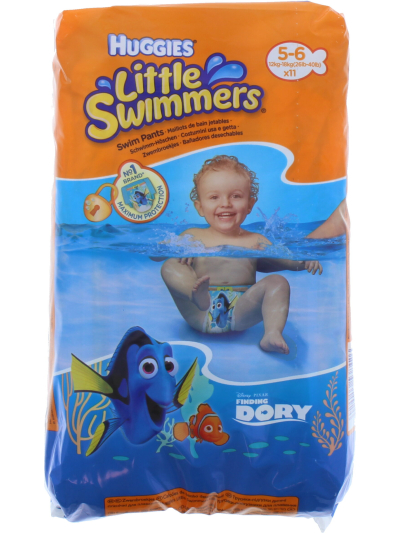 HUGGIES LITTLE SWIMMERS SWIM PANTS 5-6 YEAR FINIDNG DORY