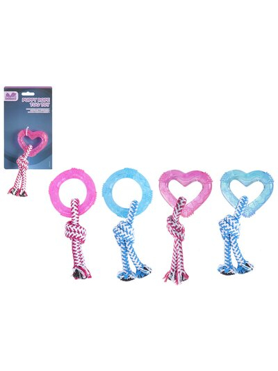 PET PRO PLAYTIME PUPPY ROPE TUG TOY