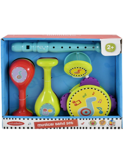MUSICAL BAND SET IN OPEN TOUCH BOX