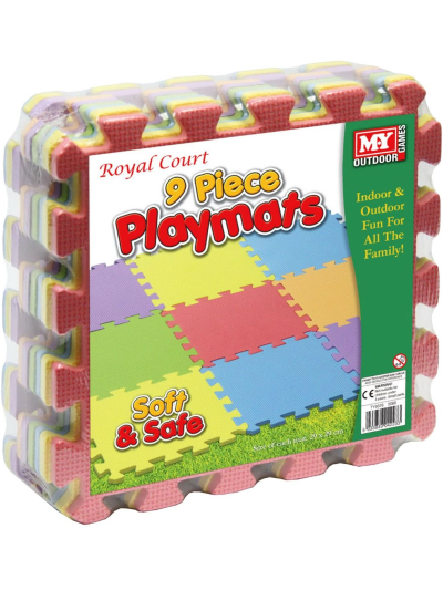 9PC EVA PLAYMATS 29CM X 29CM