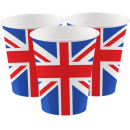 UNION JACK PAPER CUPS PK20