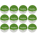 VASELINE LIP THERAPY TIN ALOE VERA 20g ( Pack of 12)