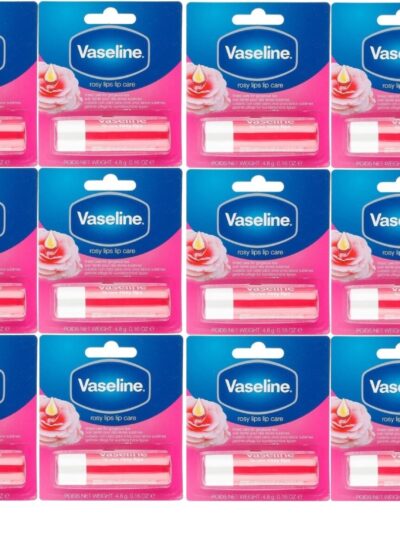 VASELINE  4.8G LIP CARE STICK ROSY PACK OF 24