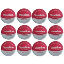 VASELINE TINS ROSY LIPS 20g (PACK OF 12)
