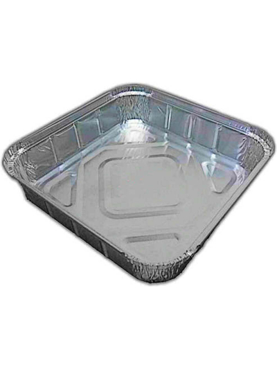 SQUARE DISH & LIDS 235X235X58 PK2