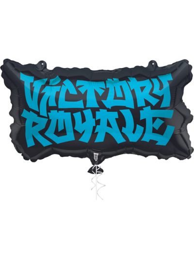 UNIQUE 22" FORTNITE VICTORY ROYALE FOIL BALLOON