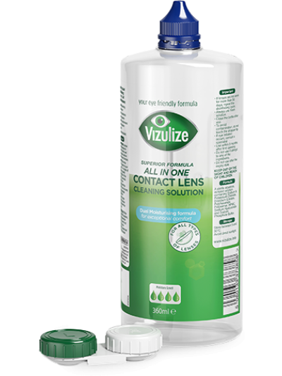 VIZULIZE ADVANCED MULTI PURPOSE CONTACT LENS SOLUTION,360ML